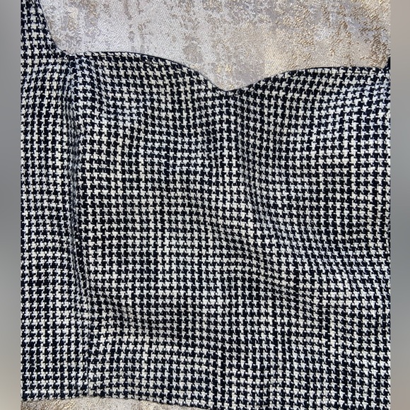 Abercrombie & Fitch houndstooth crop top - Picture 4 of 6